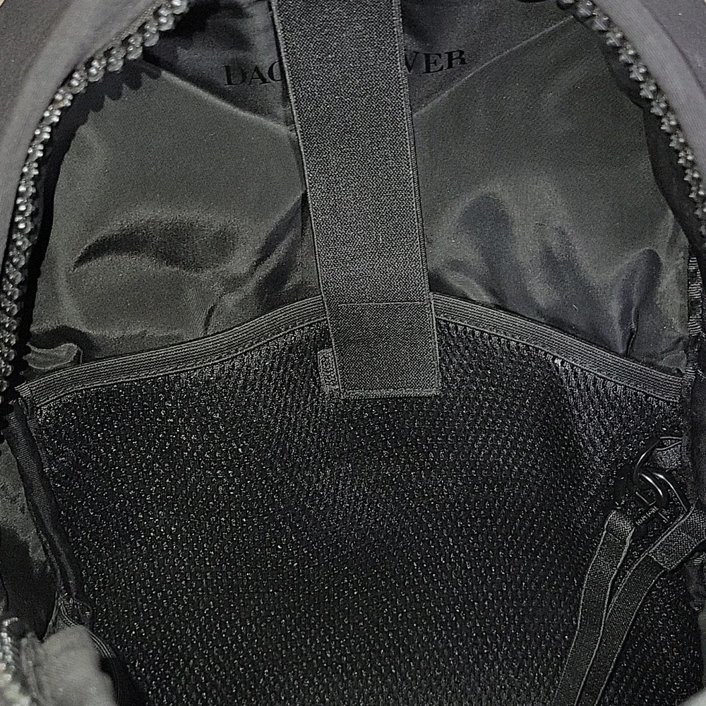 Dagne Dover Dakota Black Backpack Tote Bag